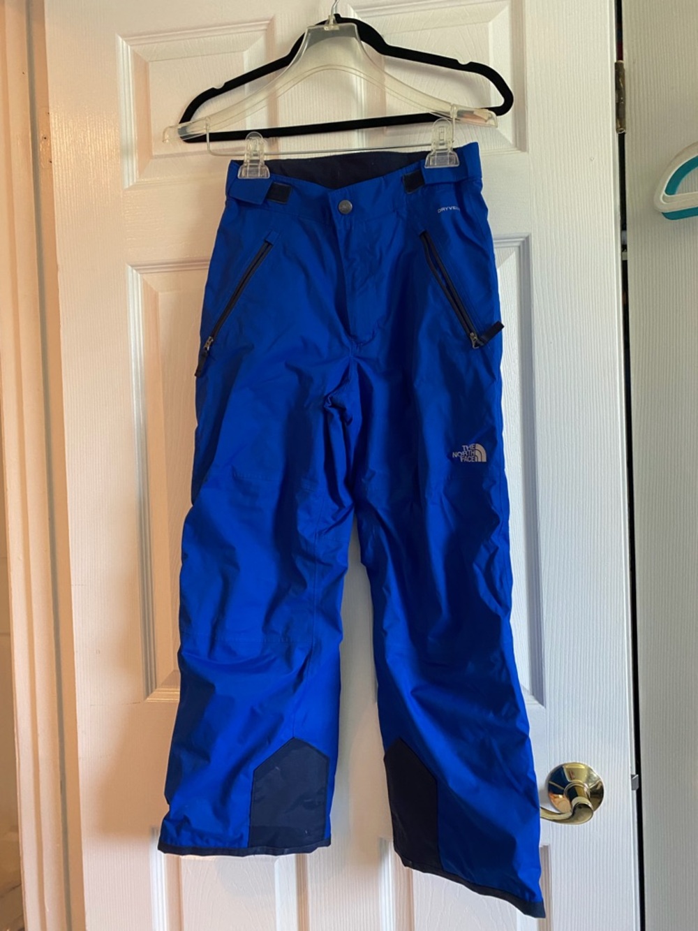 The North Face boys  Blue Waterproof Snow Pants
